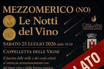 Annullamento Evento "Le Notti del Vino"